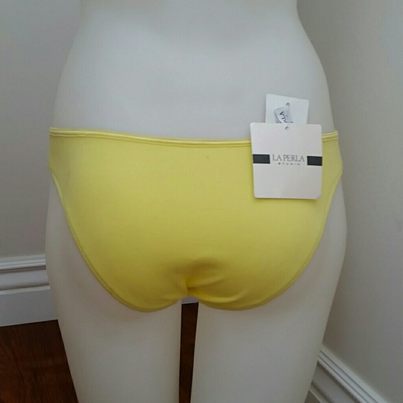 LA PERLA studio yellow bikini bottom. - Picture 2 of 7